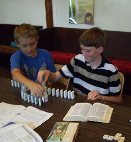Children playing