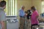 Gathering at the coffee pot